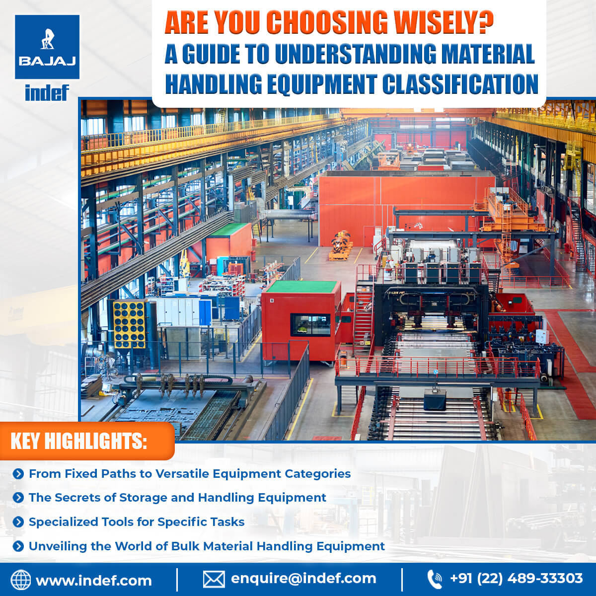 Understanding the Classification of Material Handling Equipment for Your Business Needs