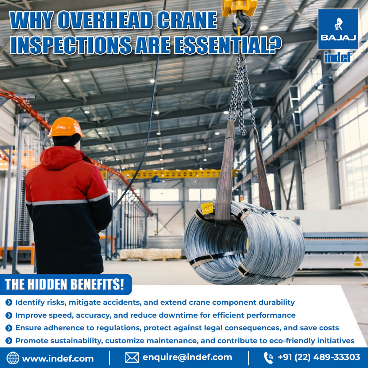 What are the Benefits of Regular Overhead Crane Inspections