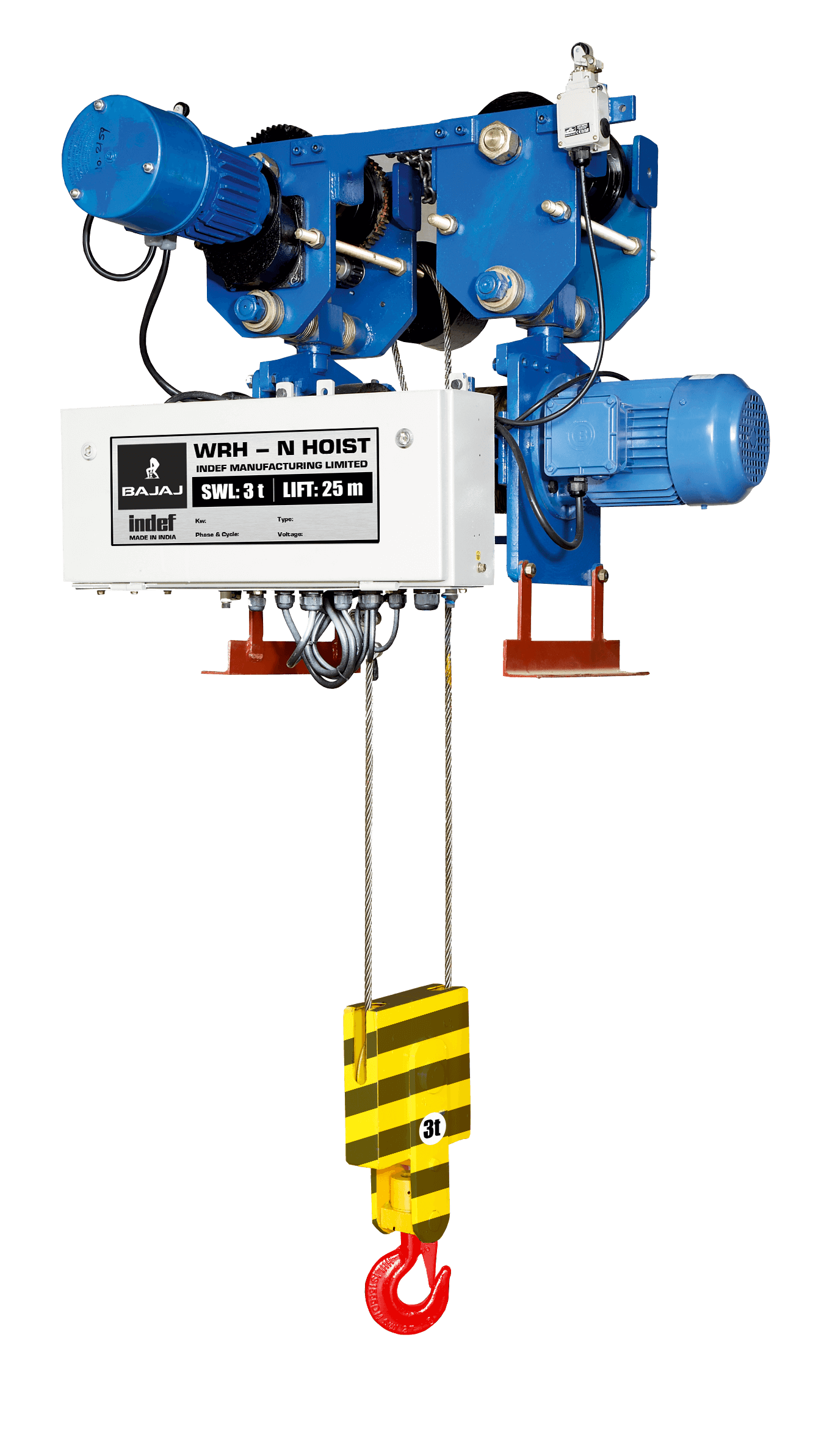 Medium Duty Wire Rope Hoist WRH N Series