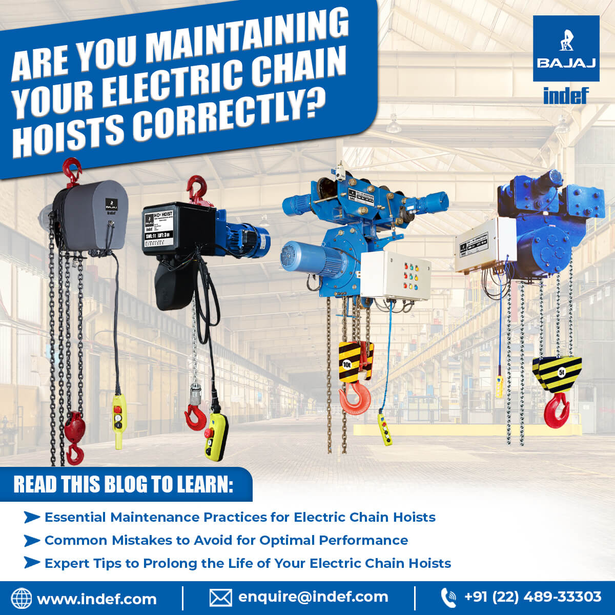 Electric Chain Hoists